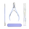 image:imageAEROSOLES 4PC MANI PEDI SET WCUTICLE OIL