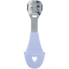 image:imageAerosoles DoubleSided Foot File with Foot Scraper  Stainless Steel Pedicure Tool for Soft Smooth Feet