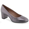 image:imageAerosoles EbelGunmetal Metallic Leather