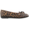 image:imageAerosoles Womens BellGlossy Leo Print Faux Leather