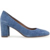 image:imageAerosoles Womens Betsy PumpsBlue Denim Suede