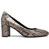 image:imageAerosoles Womens Betsy PumpsChampagne Snake Print