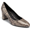 image:imageAerosoles Womens Betsy PumpsChampagne Snake Print