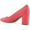 image:imageAerosoles Womens Betsy PumpsCoral Lizard Embossed Faux Leather