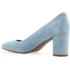 image:imageAerosoles Womens Betsy PumpsDusty Blue Suede