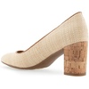image:imageAerosoles Womens Betsy PumpsNatural Raffia