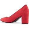 image:imageAerosoles Womens Betsy PumpsRed Suede