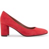 image:imageAerosoles Womens Betsy PumpsRed Suede