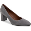 image:imageAerosoles Womens Betsy PumpsThunder Grey Suede