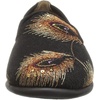 image:imageAerosoles Womens Betunia SlipOn Loafer with Memory Foam FootbedBlack Metal Feather