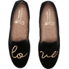 image:imageAerosoles Womens Betunia SlipOn Loafer with Memory Foam FootbedBlack Velvet Love