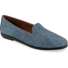 image:imageAerosoles Womens Betunia SlipOn Loafer with Memory Foam FootbedBlue Jean Textured Faux Leather