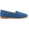 image:imageAerosoles Womens Betunia SlipOn Loafer with Memory Foam FootbedMed Blue Quilted Denim