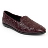 image:imageAerosoles Womens Betunia SlipOn Loafer with Memory Foam FootbedMerlot Crinkle Patent Faux Leather