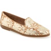 image:imageAerosoles Womens Betunia SlipOn Loafer with Memory Foam FootbedNatural CorkGold Floral