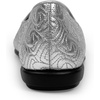 image:imageAerosoles Womens Betunia SlipOn Loafer with Memory Foam FootbedSilver Saffiano Patent Faux Leather