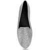 image:imageAerosoles Womens Betunia SlipOn Loafer with Memory Foam FootbedSilver Saffiano Patent Faux Leather