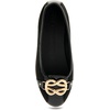 image:imageAerosoles Womens Big Bet FlatsBlack Faux Suede