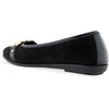 image:imageAerosoles Womens Big Bet FlatsBlack Faux Suede