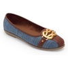 image:imageAerosoles Womens Big Bet FlatsDenim