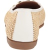 image:imageAerosoles Womens Big Bet FlatsNatural Combo Raffia