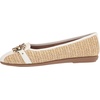 image:imageAerosoles Womens Big Bet FlatsNatural Combo Raffia
