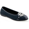 image:imageAerosoles Womens Big Bet FlatsNavy Faux Suede