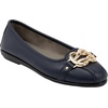 image:imageAerosoles Womens Big Bet FlatsNavy Soft Faux Leather
