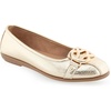 image:imageAerosoles Womens Big Bet FlatsSoft Gold Pu