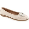 image:imageAerosoles Womens Big Bet FlatsStone Crinkle Patent Pu