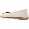 image:imageAerosoles Womens Big Bet FlatsStone Crinkle Patent Pu