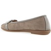 image:imageAerosoles Womens Big Bet FlatsTrench Coat Faux Suede