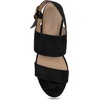 image:imageAerosoles Womens Camera Platform SandalBlack Faux Suede