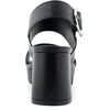 image:imageAerosoles Womens Camera Platform SandalBlack Leather