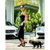 image:imageAerosoles Womens Camera Platform SandalBlack Leather