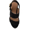 image:imageAerosoles Womens Camera Platform SandalBlack Suede