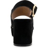 image:imageAerosoles Womens Camera Platform SandalBlack Suede