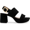 image:imageAerosoles Womens Camera Platform SandalBlack Suede