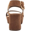image:imageAerosoles Womens Camera Platform SandalCognac Suede