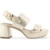 image:imageAerosoles Womens Camera Platform SandalGold Metallic Leather