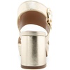 image:imageAerosoles Womens Camera Platform SandalGold Metallic Leather