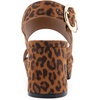 image:imageAerosoles Womens Camera Platform SandalLeopard Fab Suede