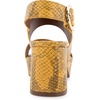 image:imageAerosoles Womens Camera Platform SandalMarygold Snake Print Leather