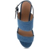 image:imageAerosoles Womens Camera Platform SandalMedium Blue Denim