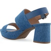 image:imageAerosoles Womens Camera Platform SandalMedium Blue Denim
