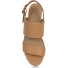image:imageAerosoles Womens Camera Platform SandalNatural Faux Calf