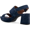 image:imageAerosoles Womens Camera Platform SandalNavy Suede