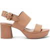image:imageAerosoles Womens Camera Platform SandalNude Leather
