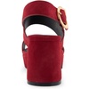 image:imageAerosoles Womens Camera Platform SandalPomegranate Suede