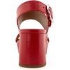 image:imageAerosoles Womens Camera Platform SandalRacing Red Leather